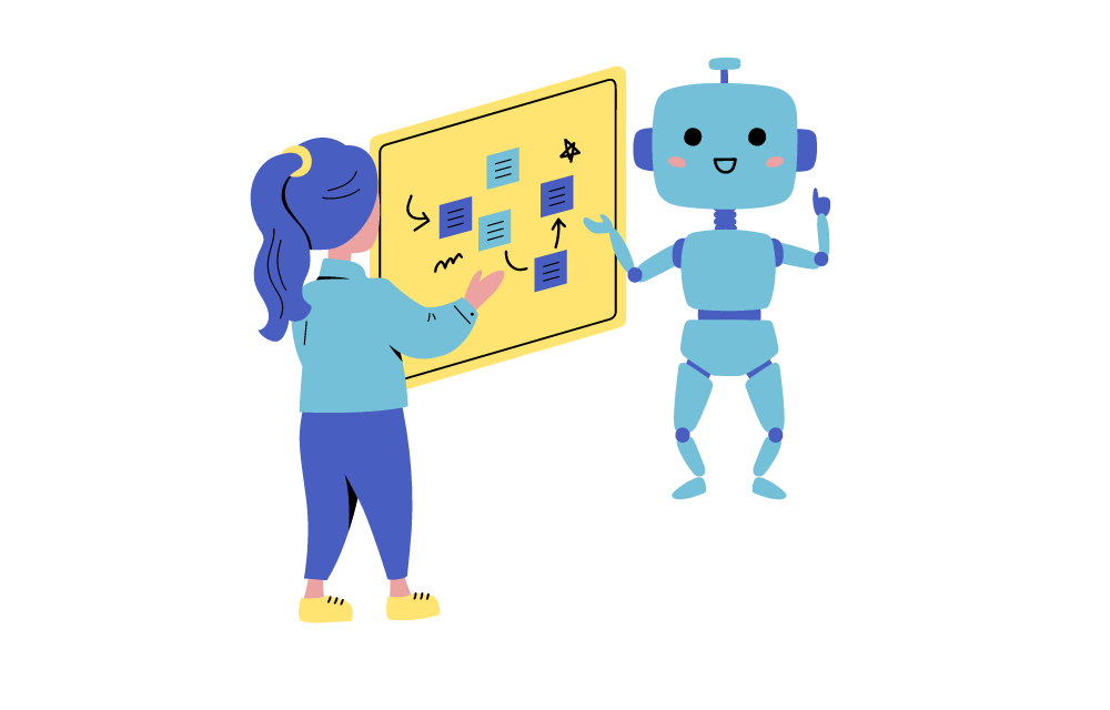 robot illustration 