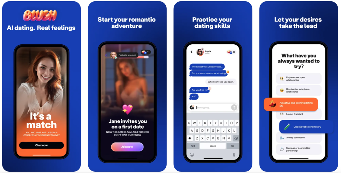 Blush AI - AI Dating Simulator